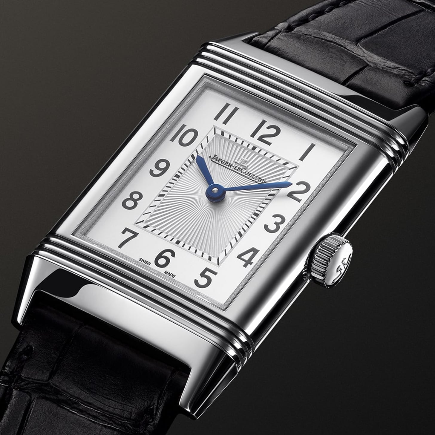 a close up of a watch
