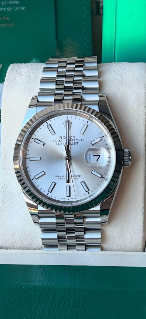Rolex Datejust 36 – Ref. 126234 – Zilver