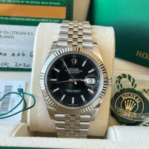 Rolex Datejust 41 zwart 126334