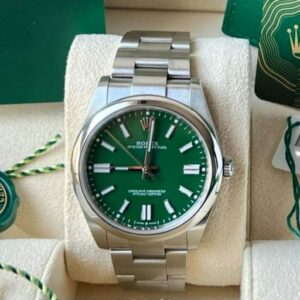Rolex Oyster Perpetual 41 mm – Ref. 124300 – Groen