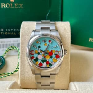 Rolex Oyster Perpetual 36 Ref 126000 met Celebration wijzerplaat