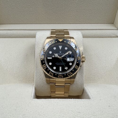 Rolex GMT-Master II 116718LN Black Dial 2007 Good Condition Full Set