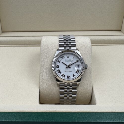 Rolex Datejust 31 278274 White Roman Dial Jubilee 2025 New Unworn Full Set