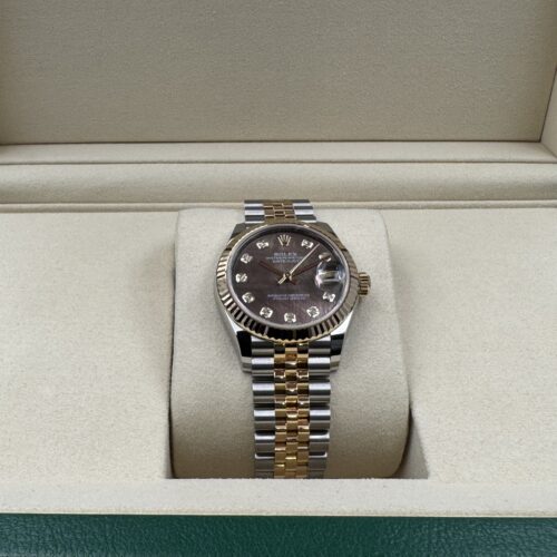 Rolex Datejust 31 278273 Tahiti Diamond Dial 2025 New Unworn Full Set