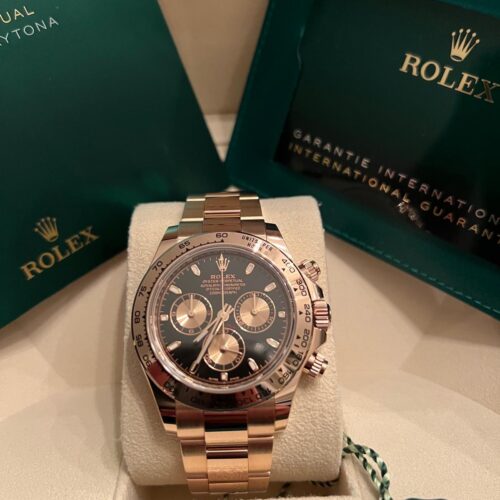 Rolex Daytona 116505 Black Dial 2023 Like New Full Set