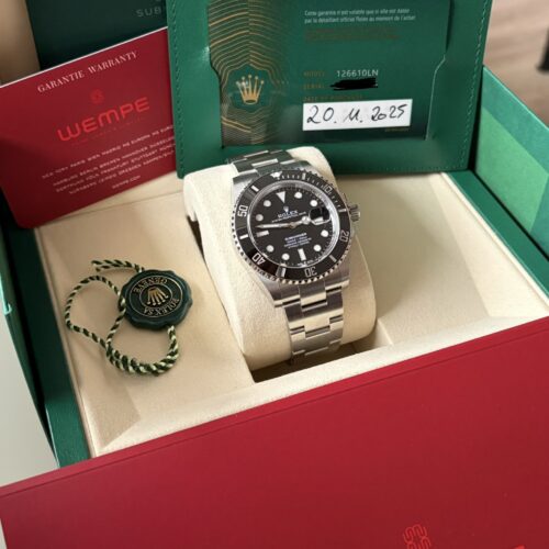 Rolex Submariner Date 126610LN 11/2025 New Unworn Full Set With Original Invoice