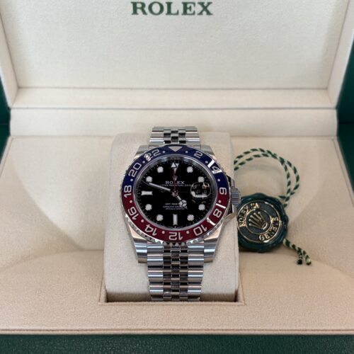 Rolex GMT-Master II 126710BLRO Pepsi Jubilee 2020 Like New Full Set