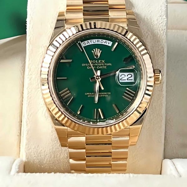 RolexDay-Date40mmRef228238Groen
